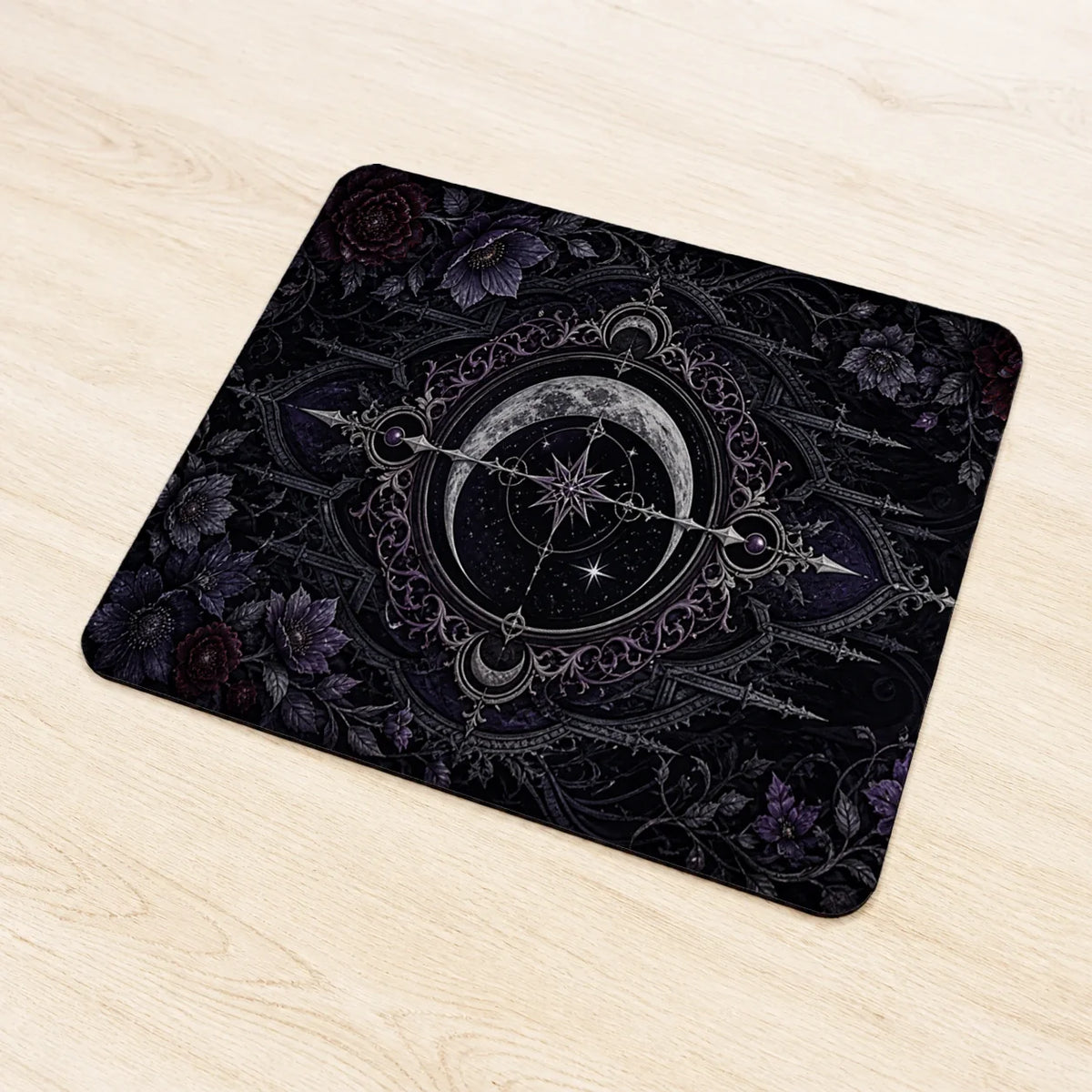 Nocturne Sigil Nyx mousepad mockup view 2