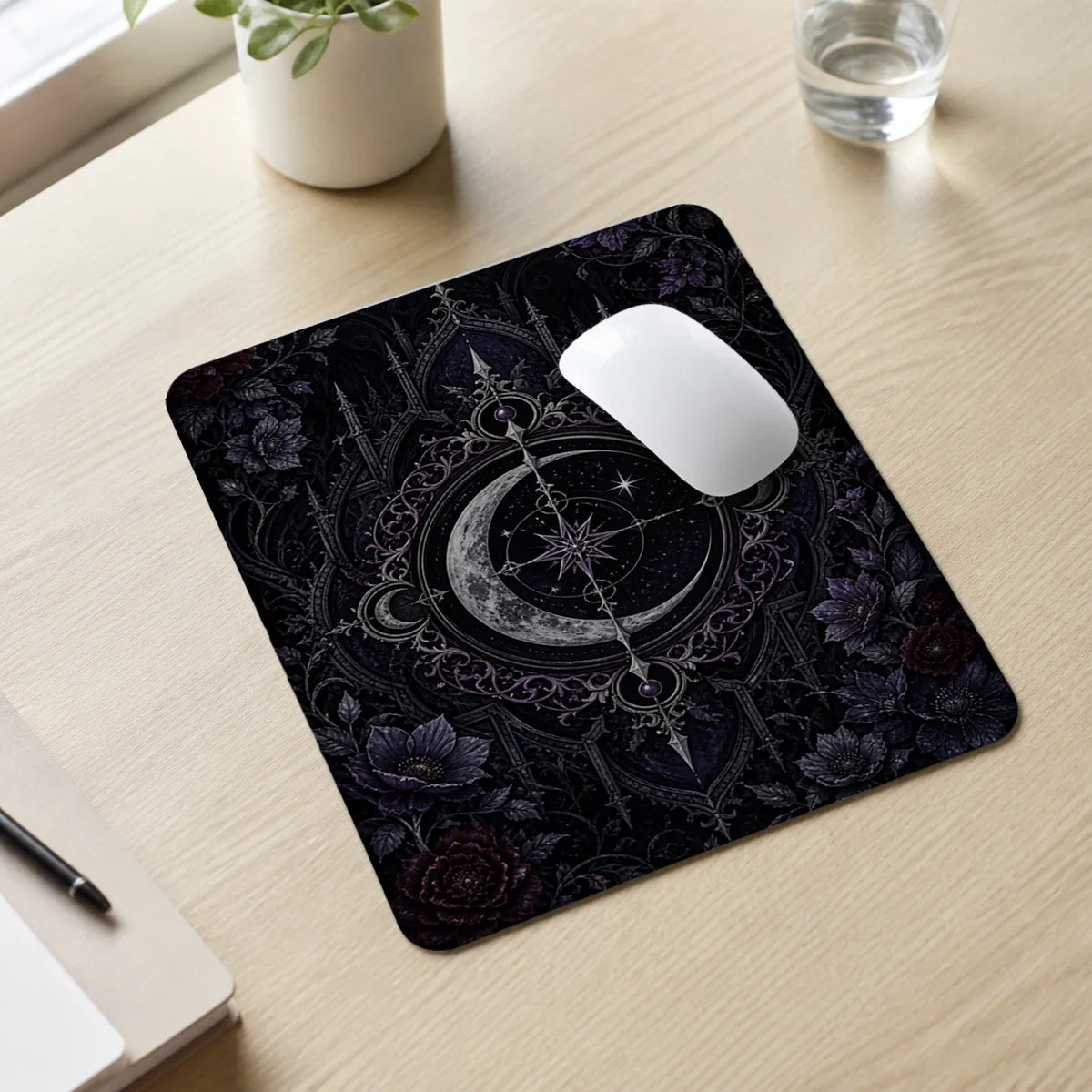 Nocturne Sigil Nyx mousepad mockup view 4