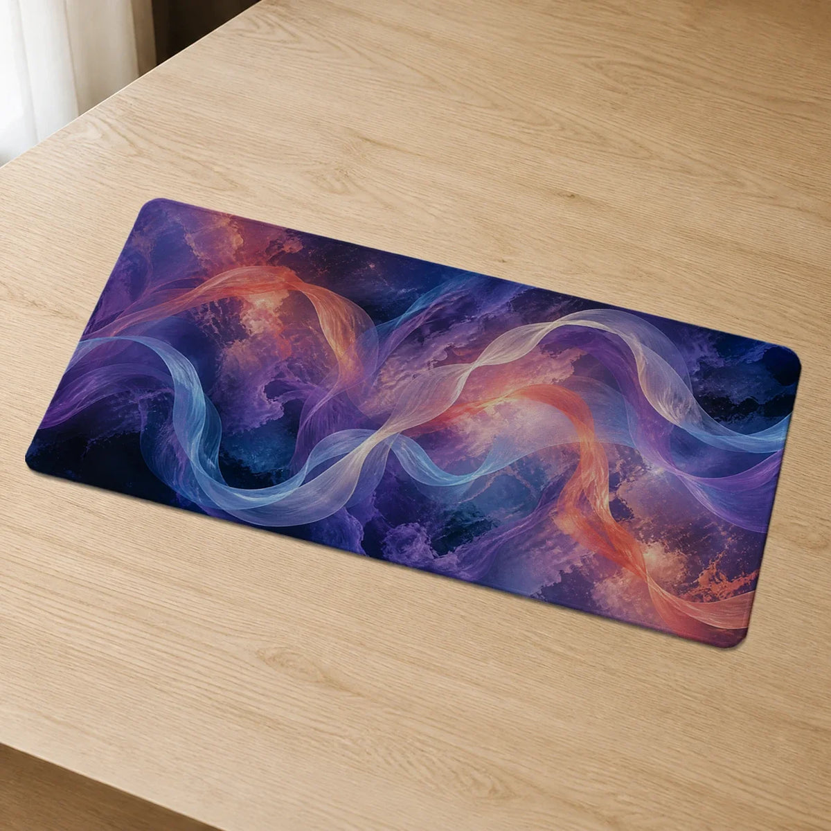Ribbon Horizon Aether deskmat mockup view 2