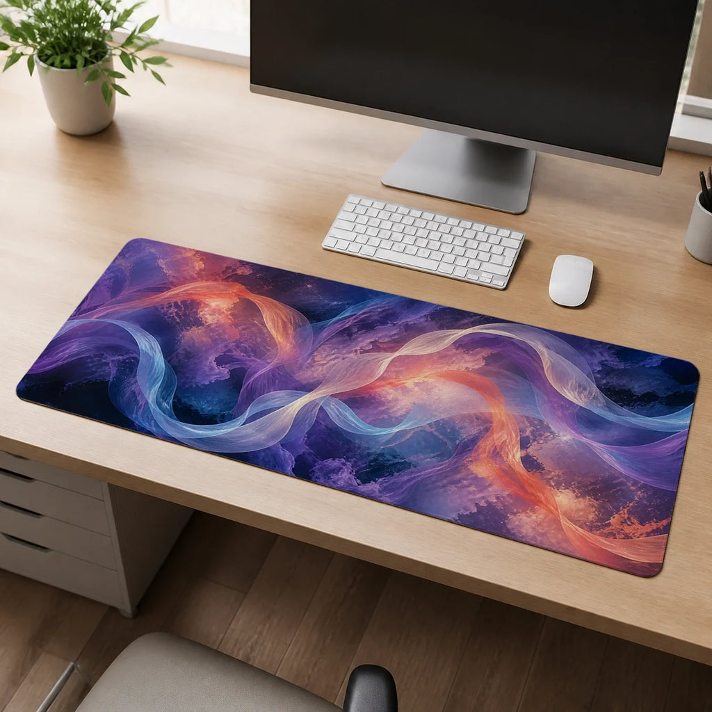 Ribbon Horizon Aether deskmat mockup view 3