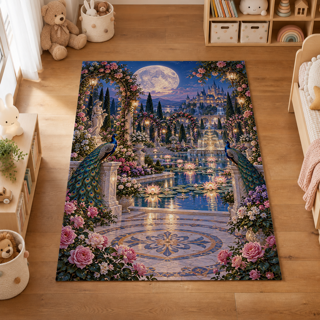 Royal Moon Garden Eldoria Area Rug — product view 2