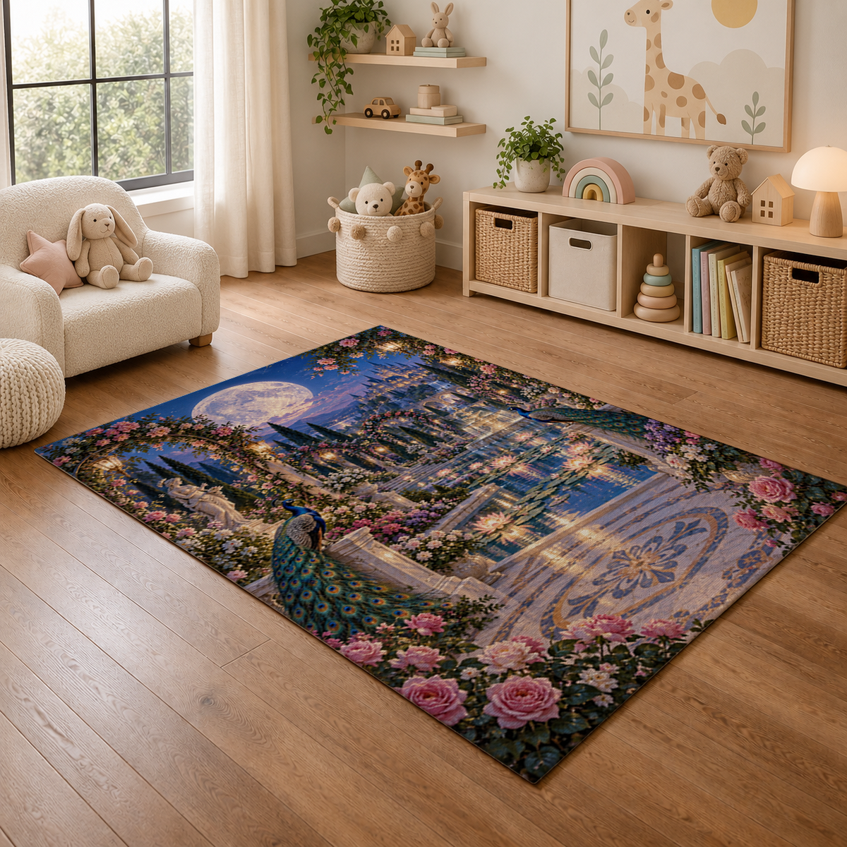 Royal Moon Garden Eldoria Area Rug — product view 3
