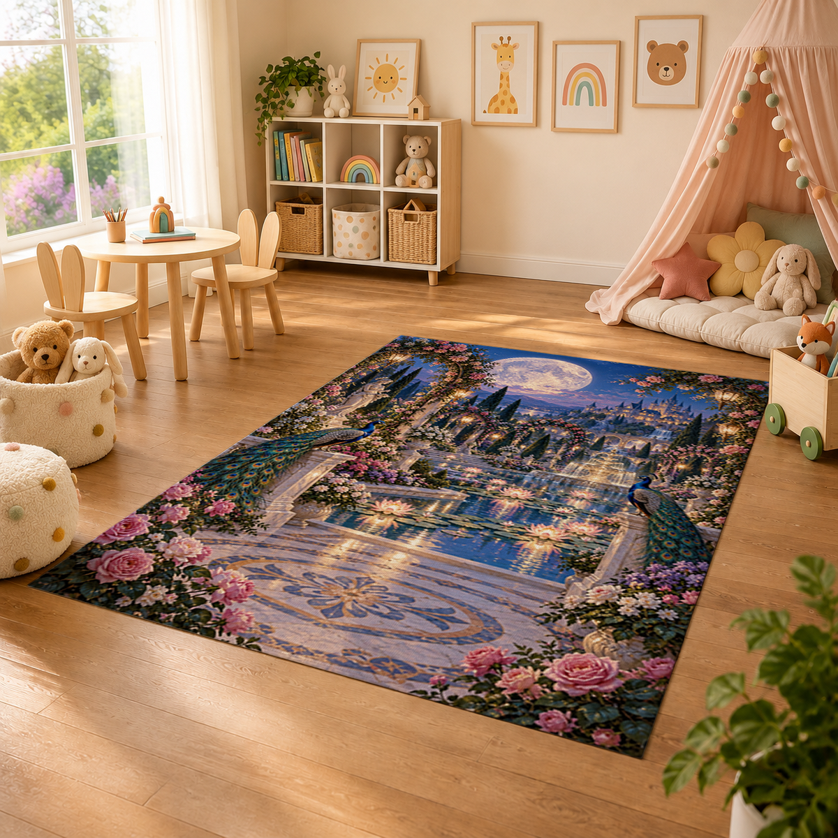 Royal Moon Garden Eldoria Area Rug — product view 4