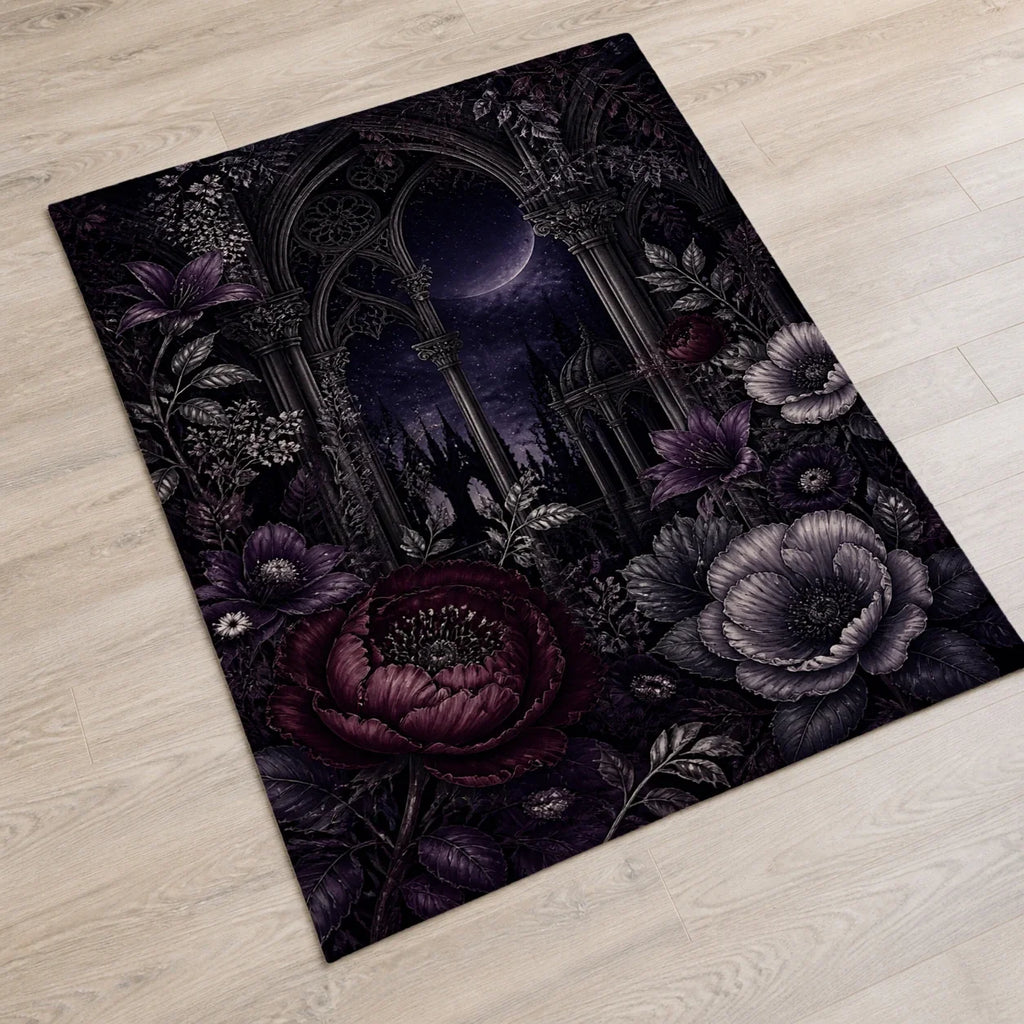 Velvet Night Nyx fleece blanket mockup view 2
